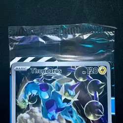 Pokemon TCG: Thundurus 209 Black Bolt ETB Black Star Promo (SVP209) NM SEALED - Image 3