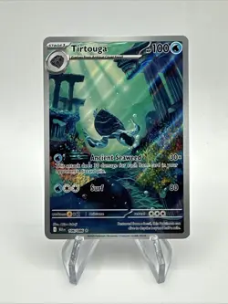 Tirtouga Full Art Illustration Rare 106/086 Pokemon Black Bolt English - Image 3