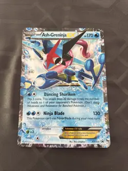 Ash-Greninja EX Holo Black Star Promos XY133 Jumbo Card Near Mint Condition - Image 1