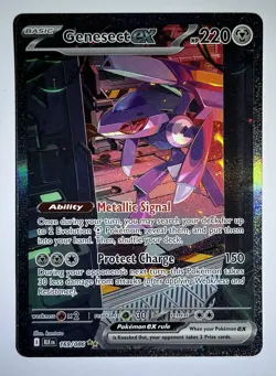 ✅Pokémon TCG Genesect ex SIR 169/086 Scarlet & Violet Black Bolt English NM🇺🇸 - Image 1