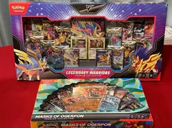 SEALED 24 Packs Pokemon Legendary Warriors Premium Collection & Masks of Ogerpon - Image 1