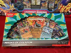 SEALED 24 Packs Pokemon Legendary Warriors Premium Collection & Masks of Ogerpon - Image 10