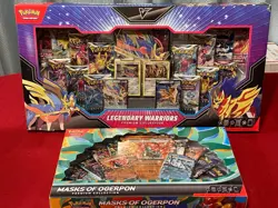 SEALED 24 Packs Pokemon Legendary Warriors Premium Collection & Masks of Ogerpon - Image 16
