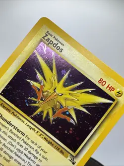 Zapdos 15/62 Fossil Thunderstorm Deck Exclusive Cosmos Holo Pokemon TCG LP / NM - Image 11