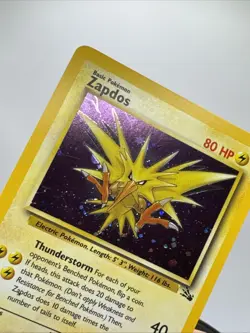 Zapdos 15/62 Fossil Thunderstorm Deck Exclusive Cosmos Holo Pokemon TCG LP / NM - Image 12