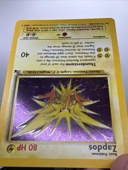 Zapdos 15/62 Fossil Thunderstorm Deck Exclusive Cosmos Holo Pokemon TCG LP / NM - Image 13