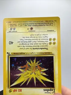 Zapdos 15/62 Fossil Thunderstorm Deck Exclusive Cosmos Holo Pokemon TCG LP / NM - Image 15