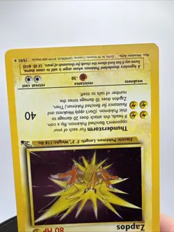 Zapdos 15/62 Fossil Thunderstorm Deck Exclusive Cosmos Holo Pokemon TCG LP / NM - Image 16