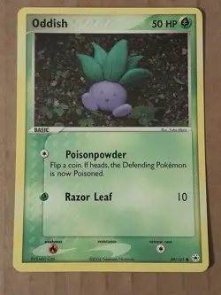 Pokemon Oddish 68/101 Hidden Legends NM-MT See Pictures - Image 1