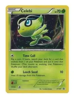 EBAY LIVE AUCTION Pokémon TCG XY Promo Celebi XY187 #2 - Image 3