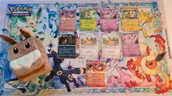 Pokemon TCG Lot - Eevee Box + Rare Cards + Accessories - Image 13