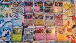 Pokemon TCG Lot - Eevee Box + Rare Cards + Accessories - Image 16