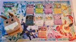 Pokemon TCG Lot - Eevee Box + Rare Cards + Accessories - Image 2