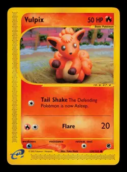 Vulpix 136/165 - NM - Expedition Base Set, WOTC Pokemon - Image 6
