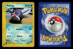 Poliwag 125/165  Reverse Holo - LP - Expedition Base Set, WOTC Pokemon - Image 3