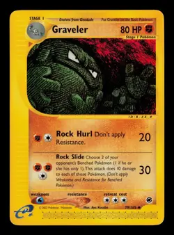Graveler 79/165 - MP - Expedition Base Set, WOTC Pokemon - Image 1
