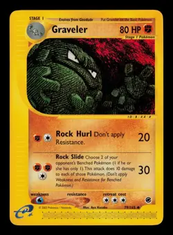 Graveler 79/165 - MP - Expedition Base Set, WOTC Pokemon - Image 6