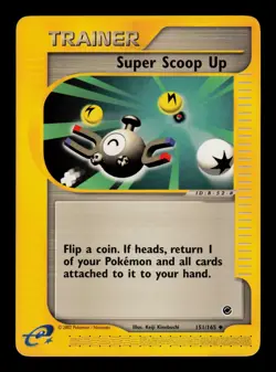 Super Scoop Up 151/165 - LP - Expedition Base Set, WOTC Pokemon - Image 6