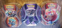 3 Tin Set Necrozma, Ho-Oh, Marshadow GX Mysterious Powers Sealed Pokemon TCG - Image 5