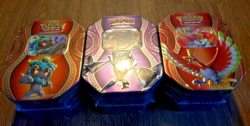 3 Tin Set Necrozma, Ho-Oh, Marshadow GX Mysterious Powers Sealed Pokemon TCG - Image 6
