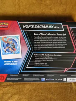 Pokémon TCG:  Hop's Zacian & Ursaluna ex Box New Sealed - Image 10