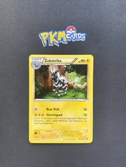 Pokémon TCG Zebstrika Black & White Base Set 43/114 Regular Rare LP. - Image 4