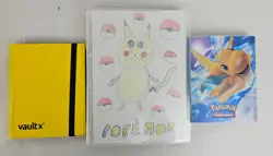 Pokemon TCG Mixed JobLot Bulk Bundle - 3 Binders 2 Tins - Image 6