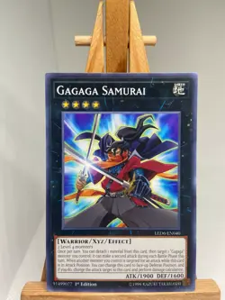 Gagaga Samurai - 1st Edition LED6-EN040 - NM - YuGiOh - Image 1