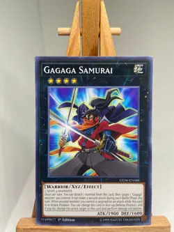 Gagaga Samurai - 1st Edition LED6-EN040 - NM - YuGiOh - Image 3