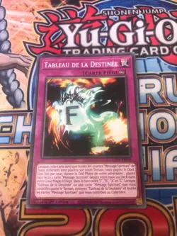 New First Edition LDS3-FR018 Yugioh Trap Card Fate Painting - Image 2