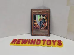 Yugioh Secret Rare Blade Knight CT1-EN002 HOLO ERROR - Image 1