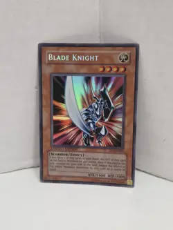 Yugioh Secret Rare Blade Knight CT1-EN002 HOLO ERROR - Image 2