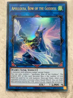 Yugioh - Apollousa, Bow of the Goddess (Alternate Art) - RA02-EN040 - Ultra Rare - Image 1