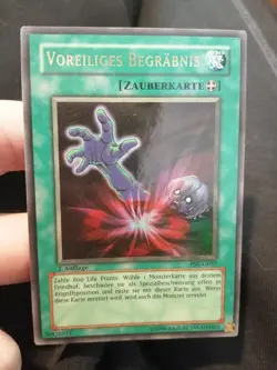 Yugioh Quick Burial PSV-G037 Ultra Rare 1st Edition Premature Burial - Image 4