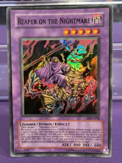 Yugioh Reaper on the Nightmare - PGD-078 - Super Rare Light Play - Image 11