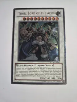 Yugioh Thor, Lord of the Aesir STOR-EN038 Ultimate Rare - Image 1
