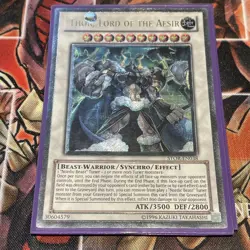 Yugioh Thor, Lord of the Aesir STOR-EN038 Ultimate Rare - Image 2