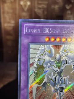 Yugioh! Elemental HERO Shining Flare Wingman Secret Rare 1st LGGX-EN050 NM - Image 8