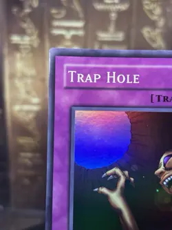 Yugioh Trap Hole 1st Edition LOB-058 NM - Image 2