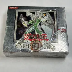 YUGIOH TCG! EOJ Enemy of Justice 1st Edition Booster Box HOBBY 103835 - Image 1