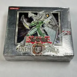 YUGIOH TCG! EOJ Enemy of Justice 1st Edition Booster Box HOBBY 103835 - Image 3