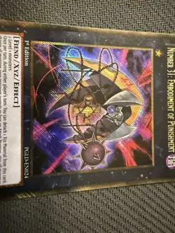 Number 31: Embodiment of Punishment PGLD-EN024 1st Edition Yu-Gi-Oh! - Image 19