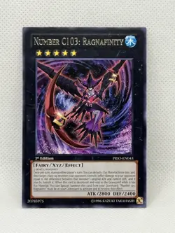 Yugioh! - Number C103: Ragnafinity - PRIO-EN043 - Rare - 1st Edition - NM - Image 1