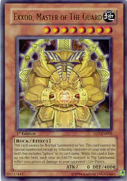 Exxod, Master of the Guard - SD7-EN001 - Ultra Rare - 1st Edition PL/MP YuGiOh! - Image 1