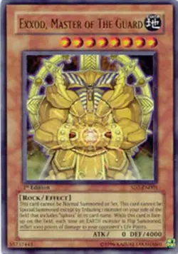 Exxod, Master of the Guard - SD7-EN001 - Ultra Rare - 1st Edition PL/MP YuGiOh! - Image 2