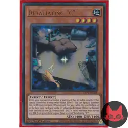 Yugioh Retaliating "C" GFP2-EN108 Ultra Rare 1st Edition NM - Image 2