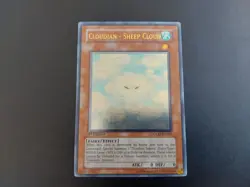 Yugioh - Cloudian - Sheep Cloud GLAS-EN008 Ultimate Rare 1st Edition - Image 1