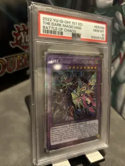 The Dark Magicians (Starlight Rare) BACH-EN100 Battle of Chaos 1st Edition - Image 4