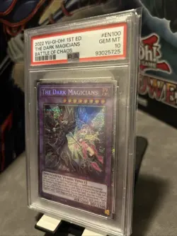 The Dark Magicians (Starlight Rare) BACH-EN100 Battle of Chaos 1st Edition - Image 9