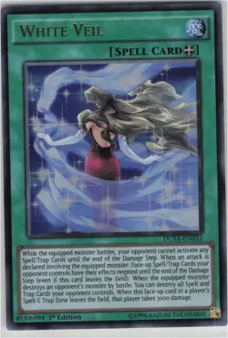 Yugioh White Veil DUSA-EN032 Ultra Rare 1st Edition NM - Image 3